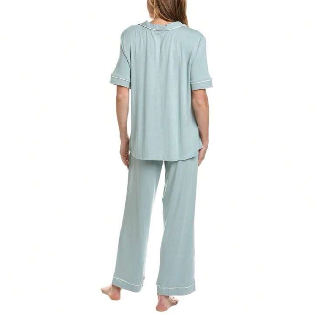 SALE! Hale Bob 2 Piece Solid Color PJs Set - Picture 2 of 2